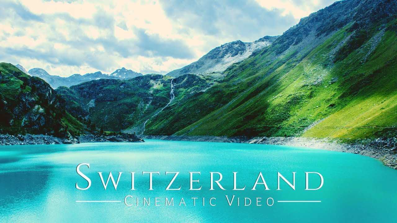 瑞士电影质感航拍丨人间天堂