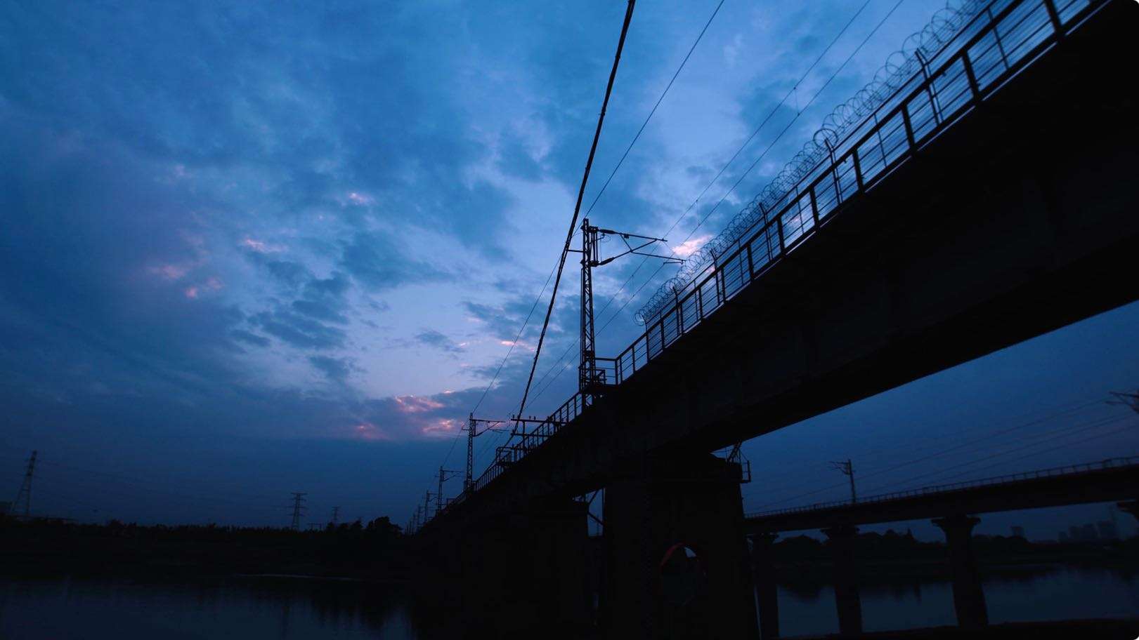 【4K】火车桥