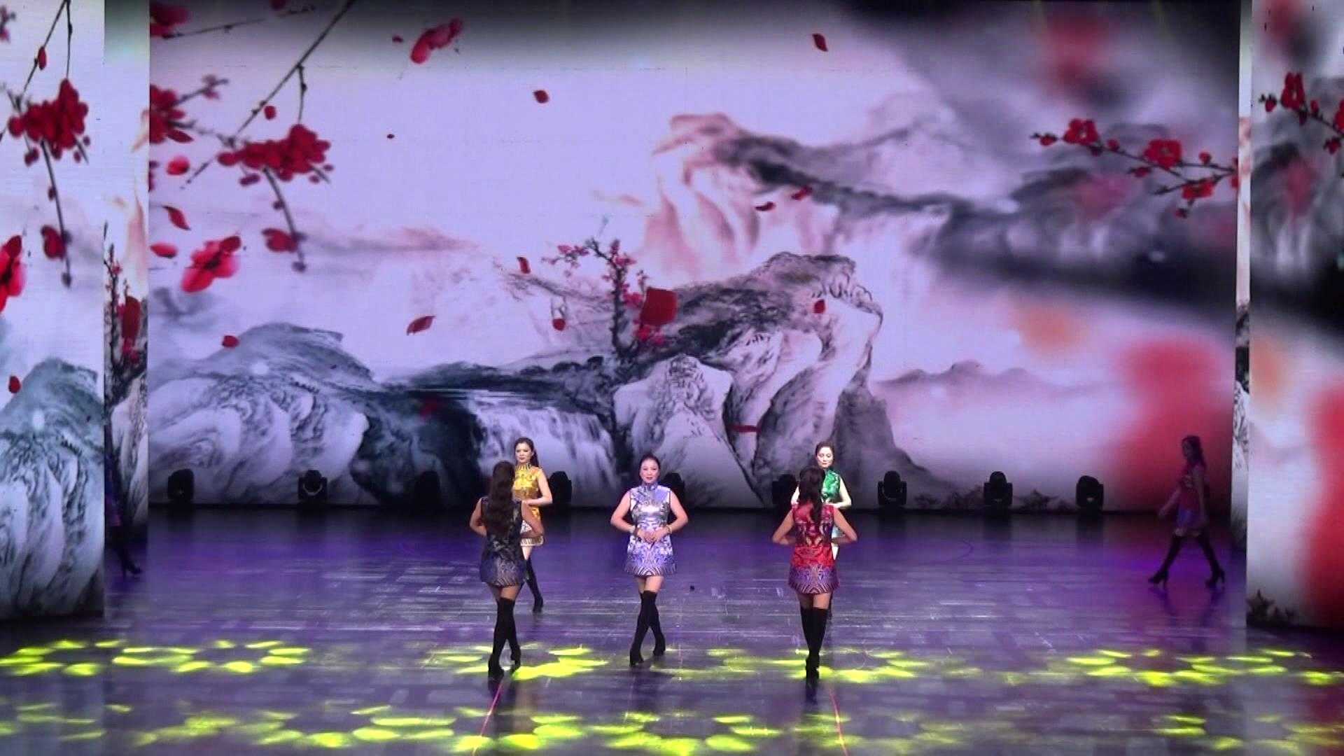 2019全球旗袍歌舞大赛呼和浩特站-宜昌旗袍会《水龙吟 》