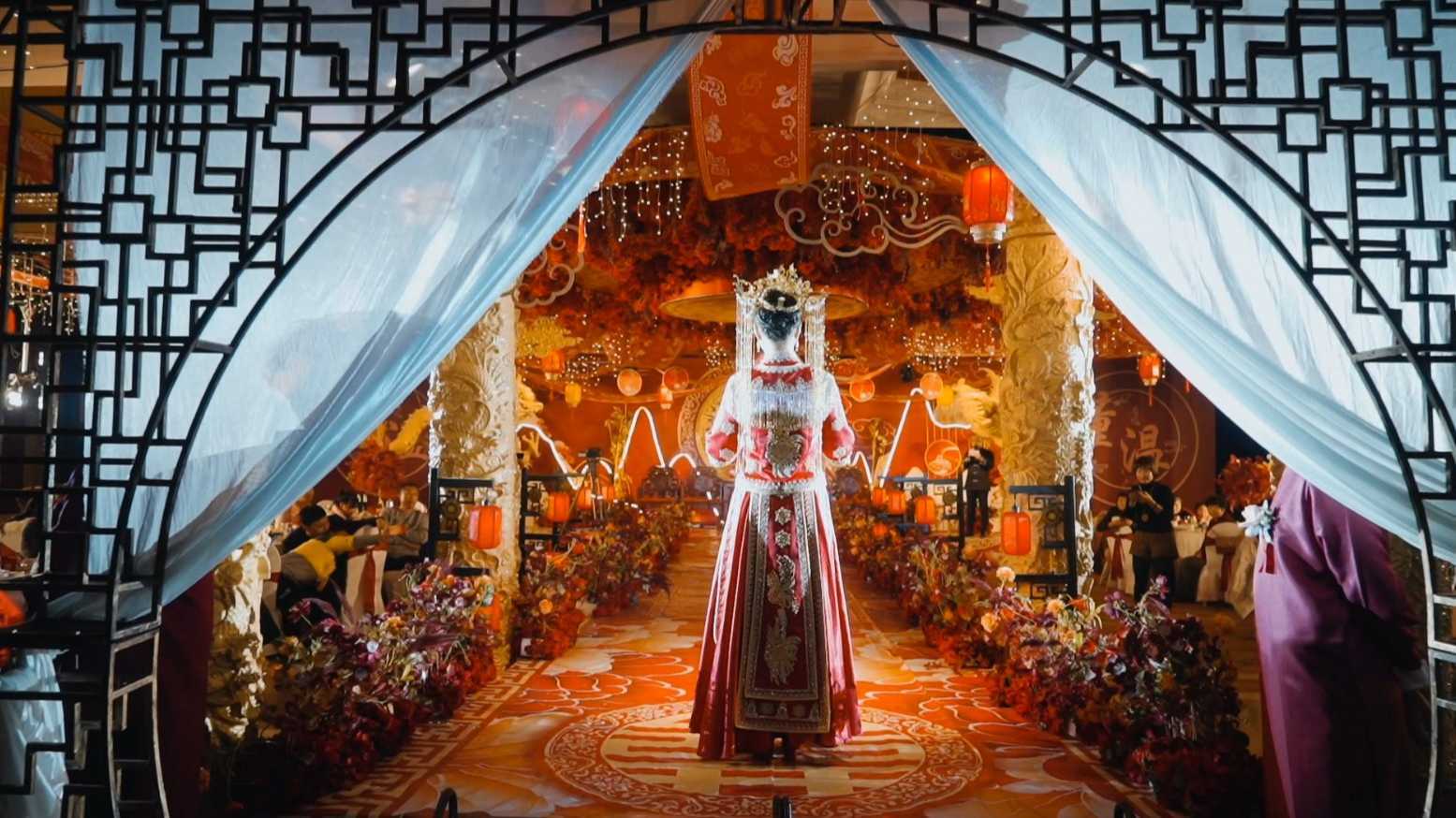 花嫁国际-中式婚礼全程回放,中视新传媒影视摄制