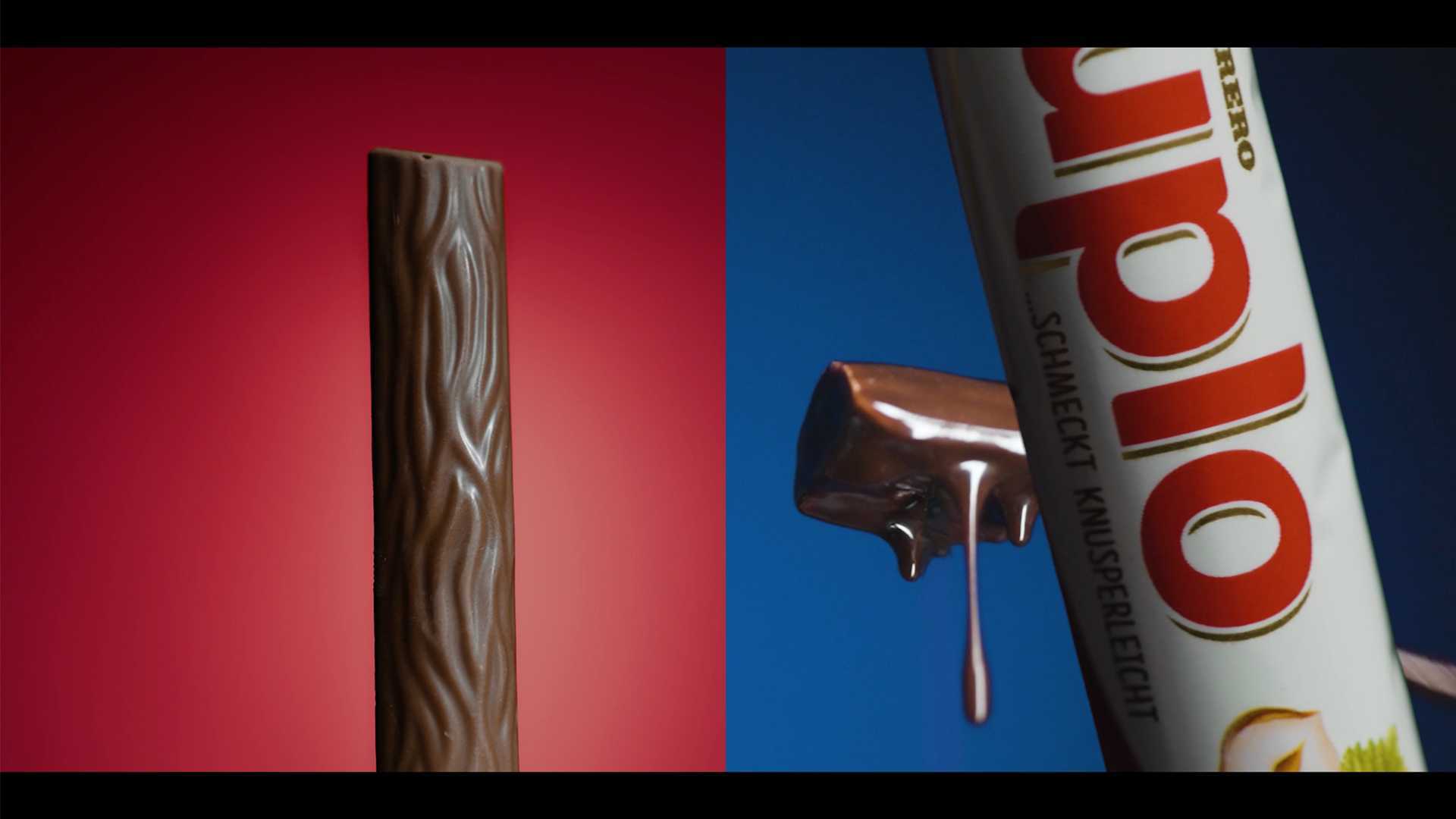 创意广告片——给赤裸的巧克力棒穿上新衣！
