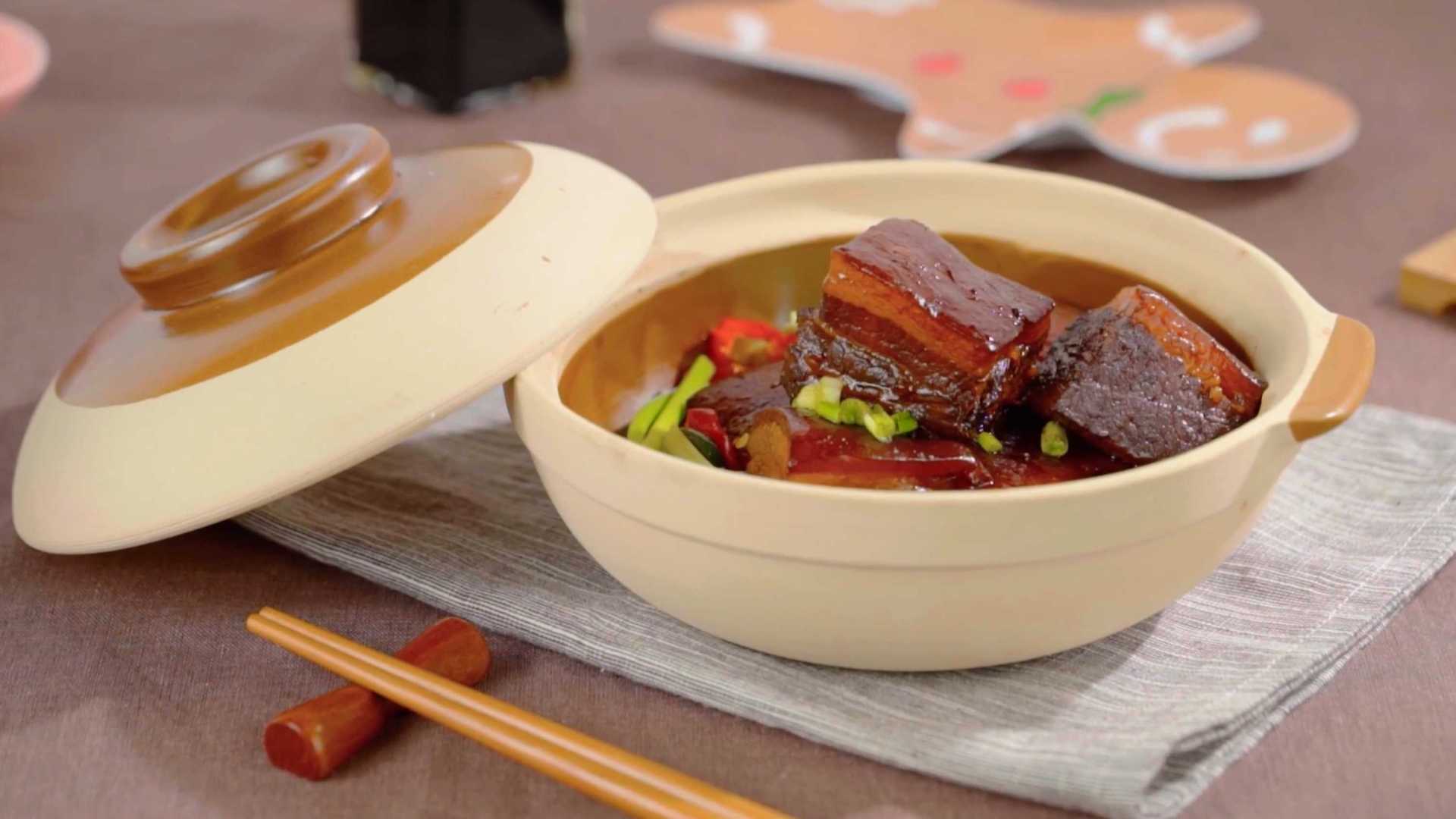 小熊电器x罐头小厨美食栏目丨紫砂锅炖出不腻东坡肉