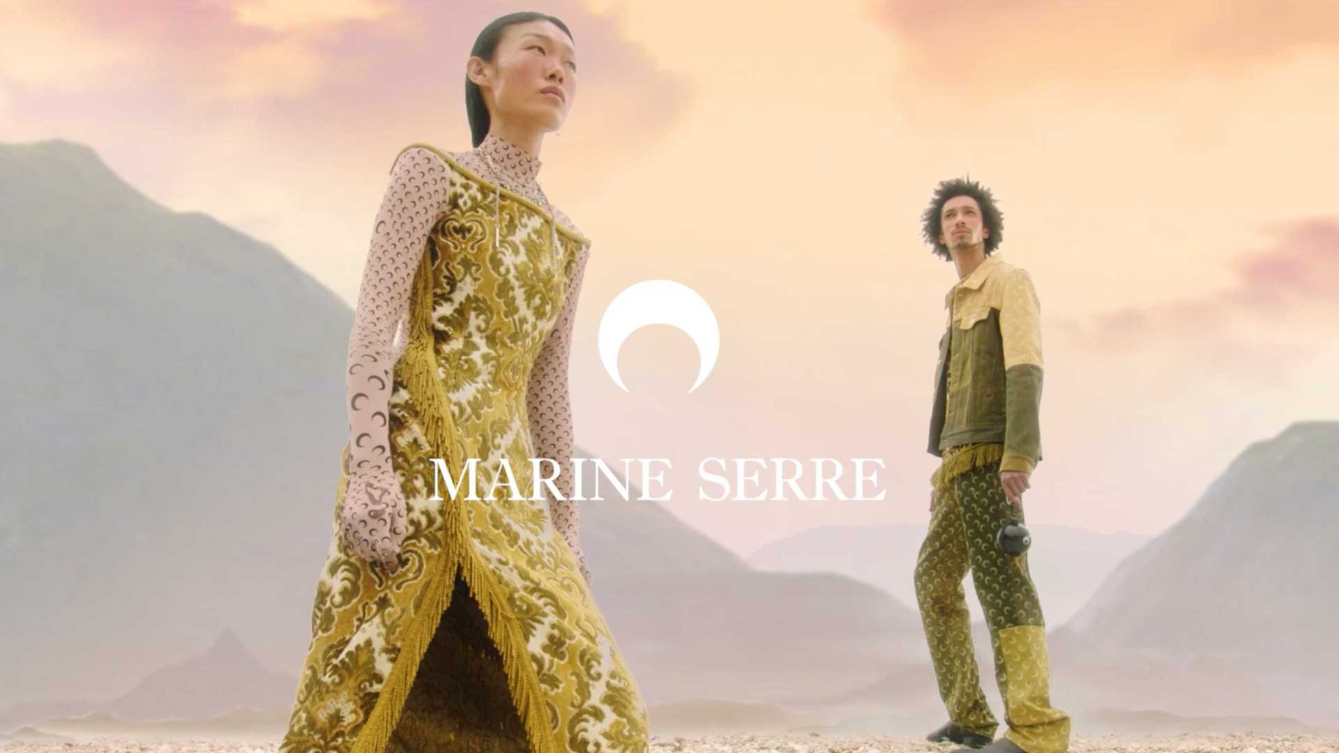 巴黎时尚品牌 Marine Serre 年度创意广告