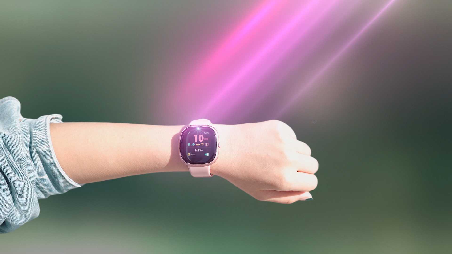 埃微CR220系列紫外线监测手表