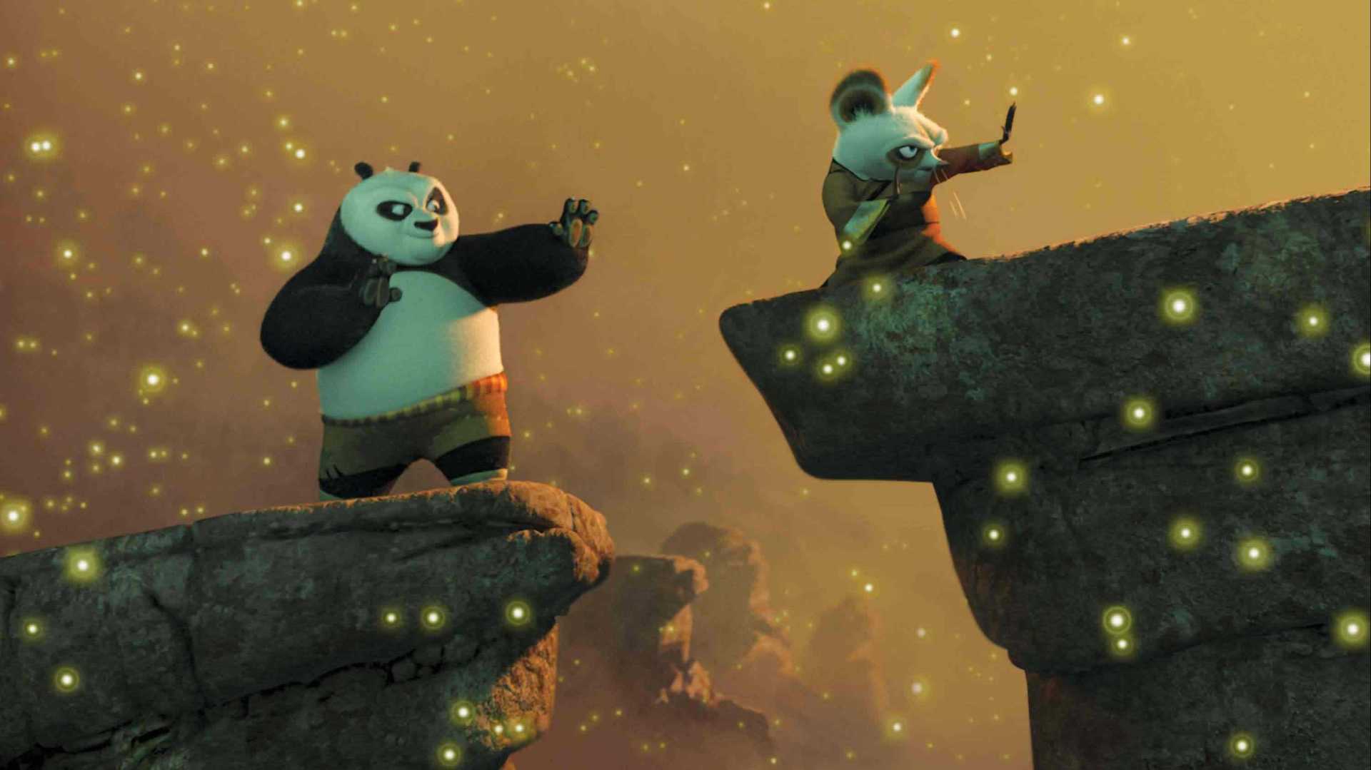 功夫熊猫1，外国人做的中国元素动漫