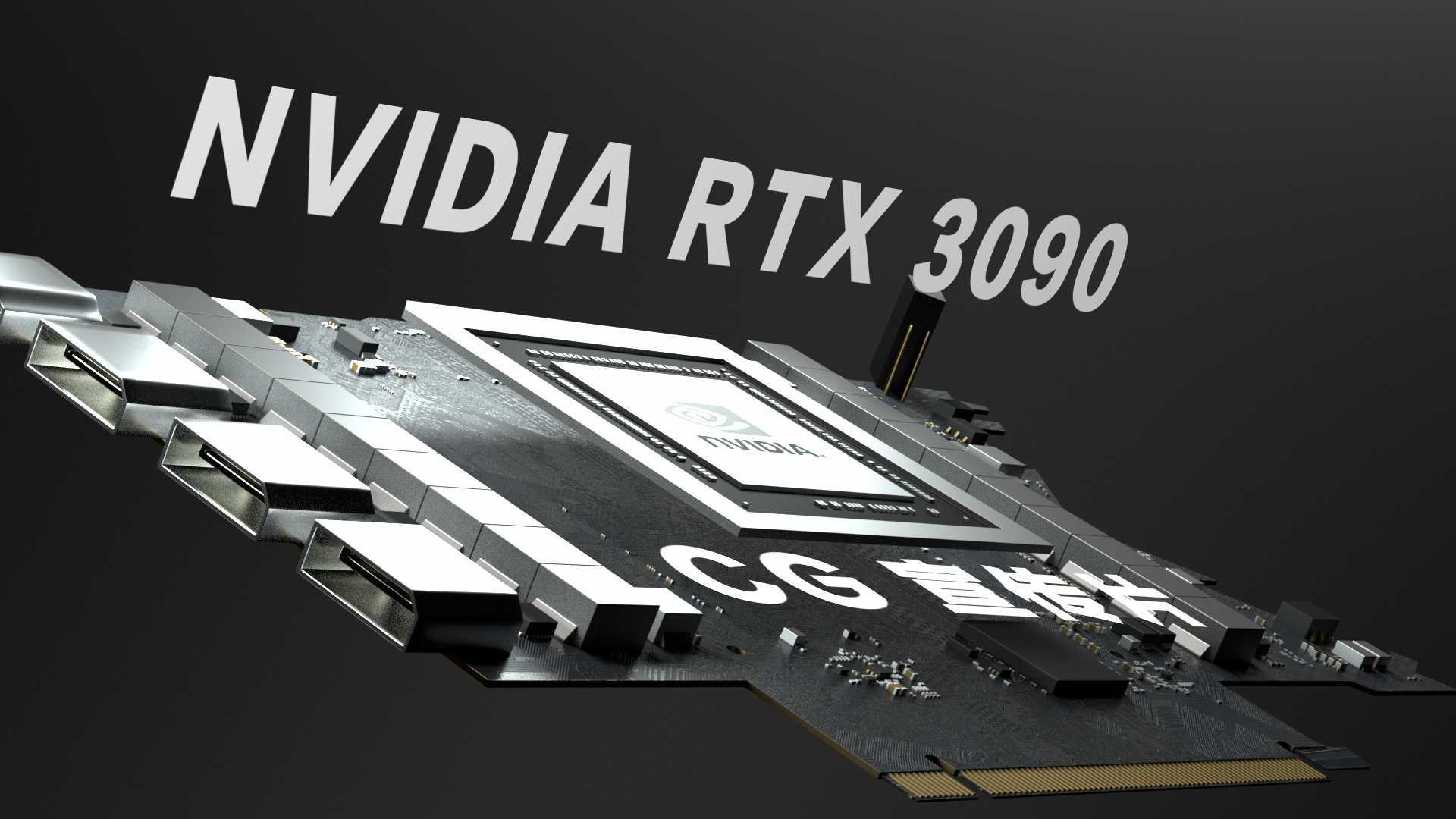 自制NVIDIA RTX3090显卡宣传片