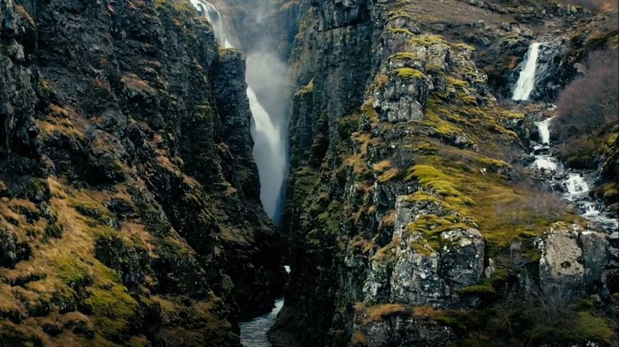 大气航拍-冰岛的奇幻冒险