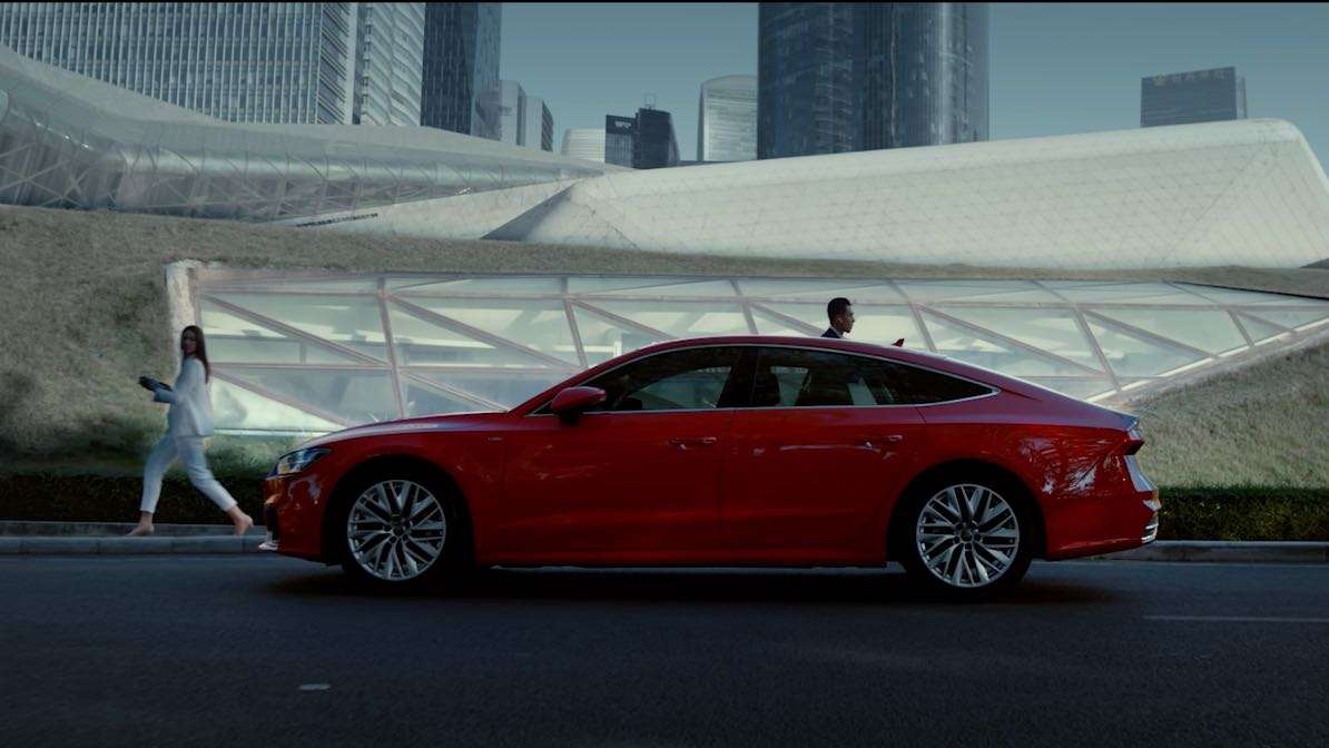 2020奥迪（Audi）广州车展开场片