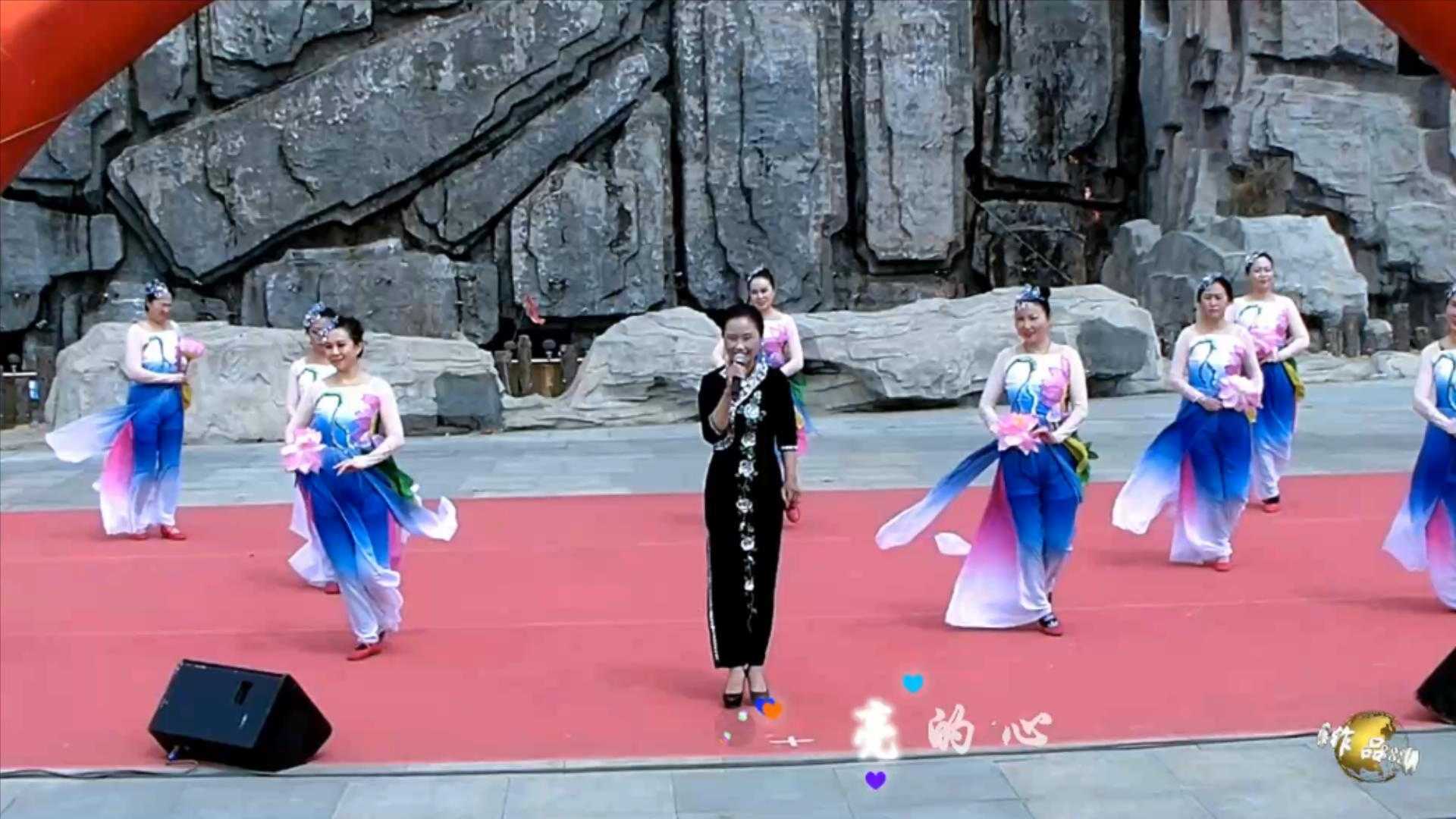歌伴舞《大庆的湖》演唱者：艾红-静海制作