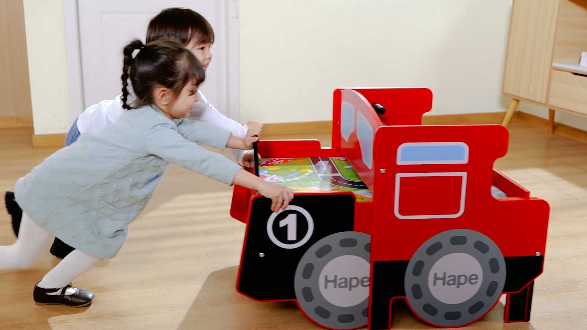 Hape玩具宣传片-玩具火车桌