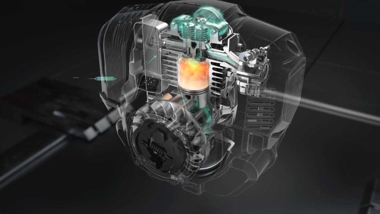 奥晟园林机械汽油机3D视频(三维动画）