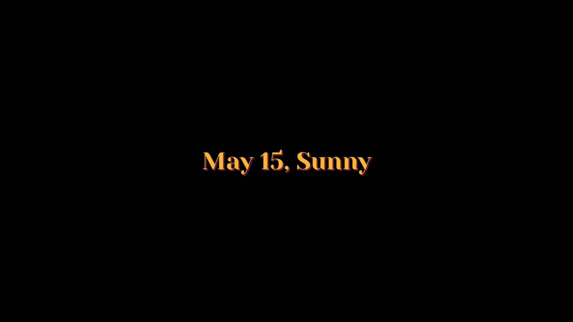 「May 15, Sunny」 日常随拍调色