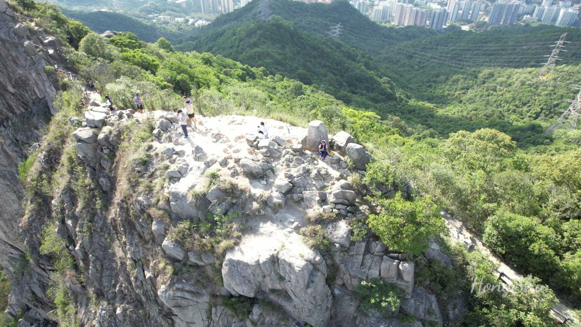 香港九龙狮子山顶航拍日记