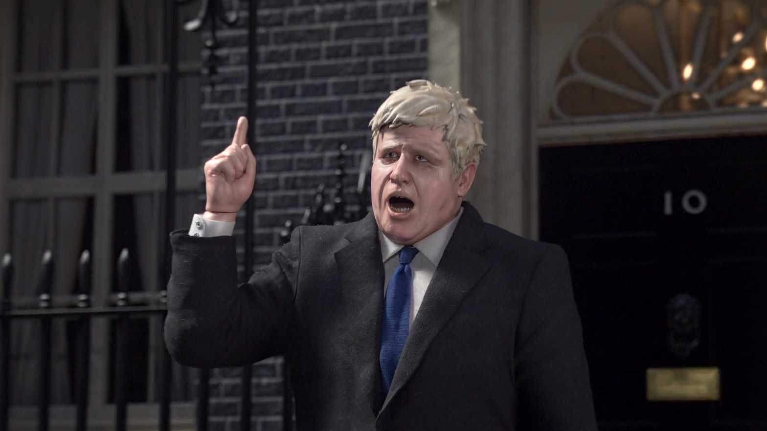被垃圾淹没的英国首相《唐宁街惨案》
