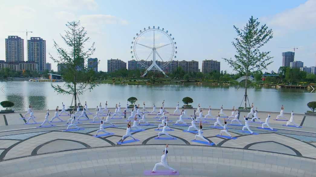 【放泗一夏】2021年全国健身瑜珈公开赛(泗县站）宣传片