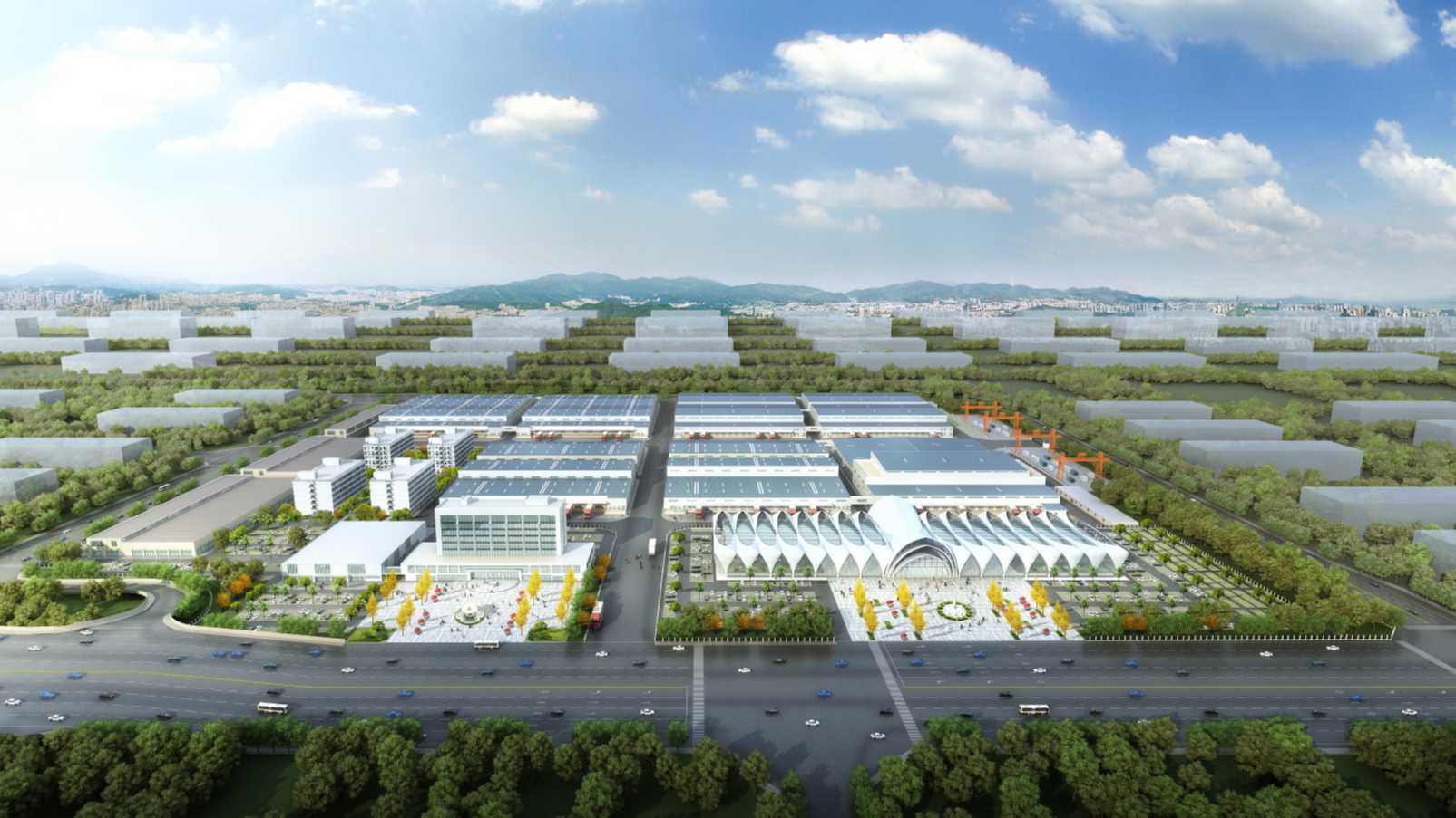 中国基建速度—广西北部湾国际生鲜冷链园区项目（一期）
