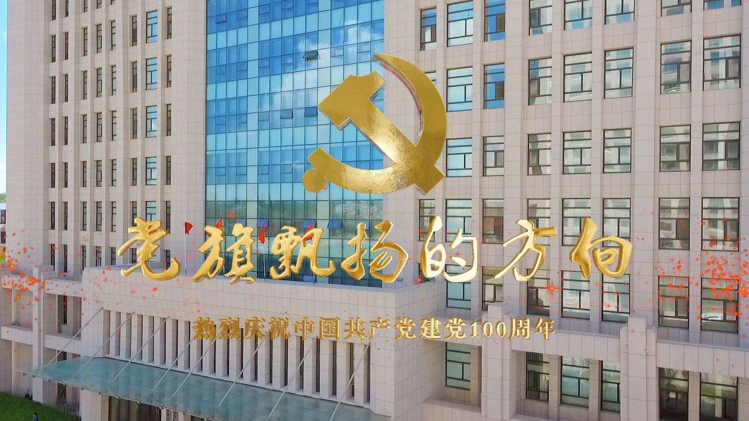 热烈庆祝中国共产党成立100周年呼伦贝尔市财政局“党旗飘扬的方向mv”