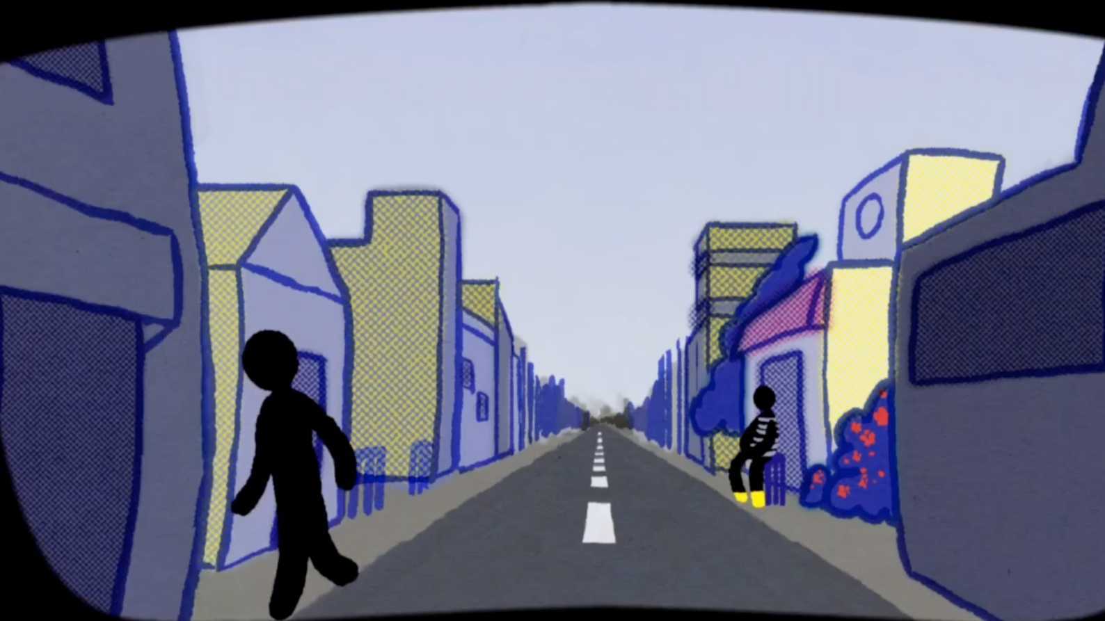 东京艺术大学创意动画《车窗里的世界》