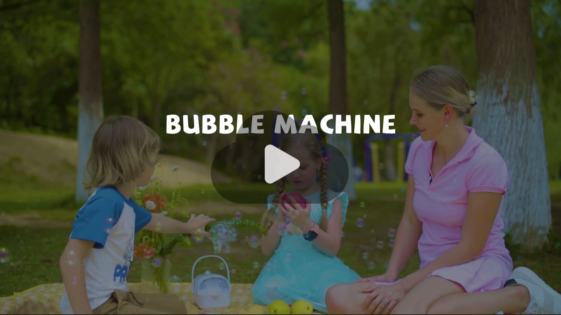 拾月拾号亚马逊产品视频拍摄泡泡机短视频