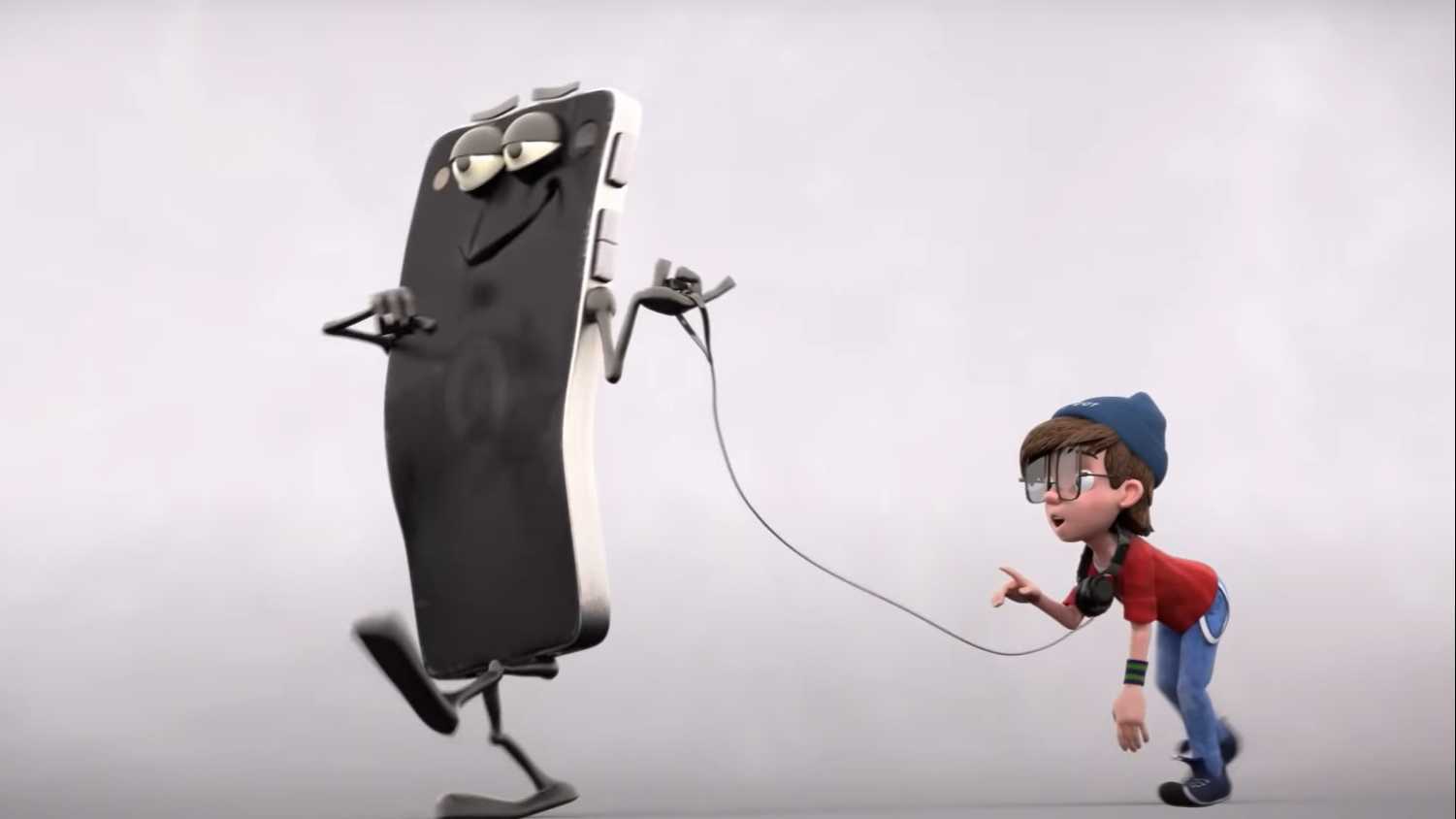 获奖CG动画短片《我被手机绑架了》
