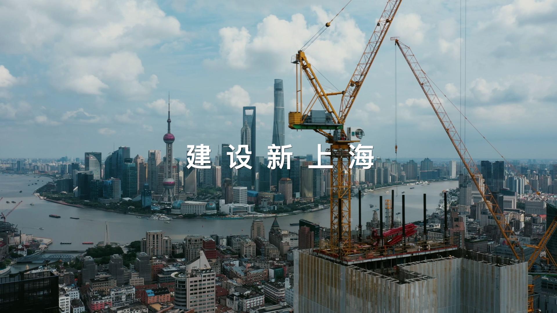 不懈奋斗，永远奋斗——建设新上海（5年时间记录上海建设成就）