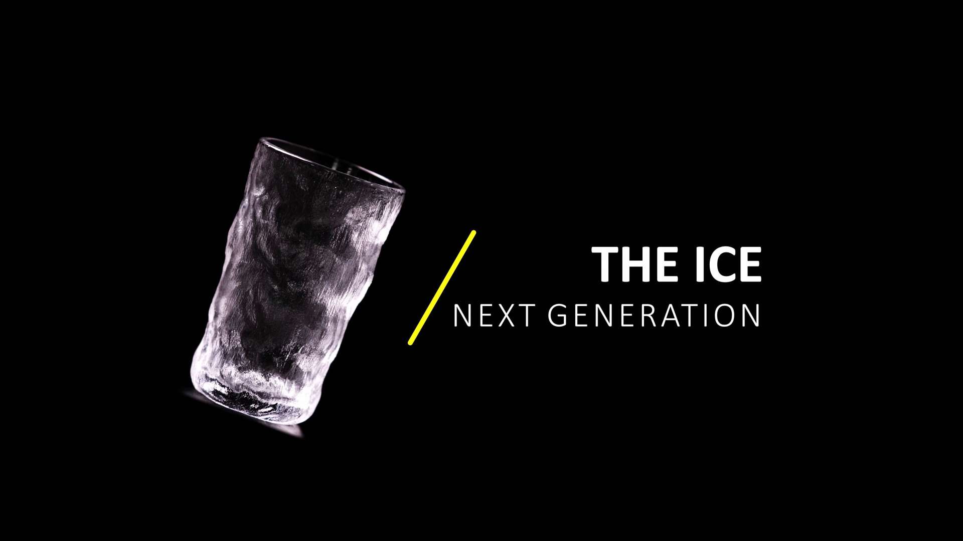 产品拍摄-冰川玻璃杯