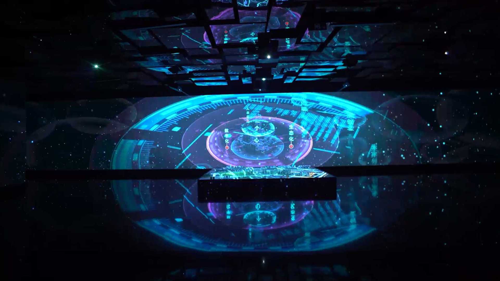 沉浸式展厅 体验 全息 裸眼3d 宣传片 规划片 展示馆 创意科技空间设计
