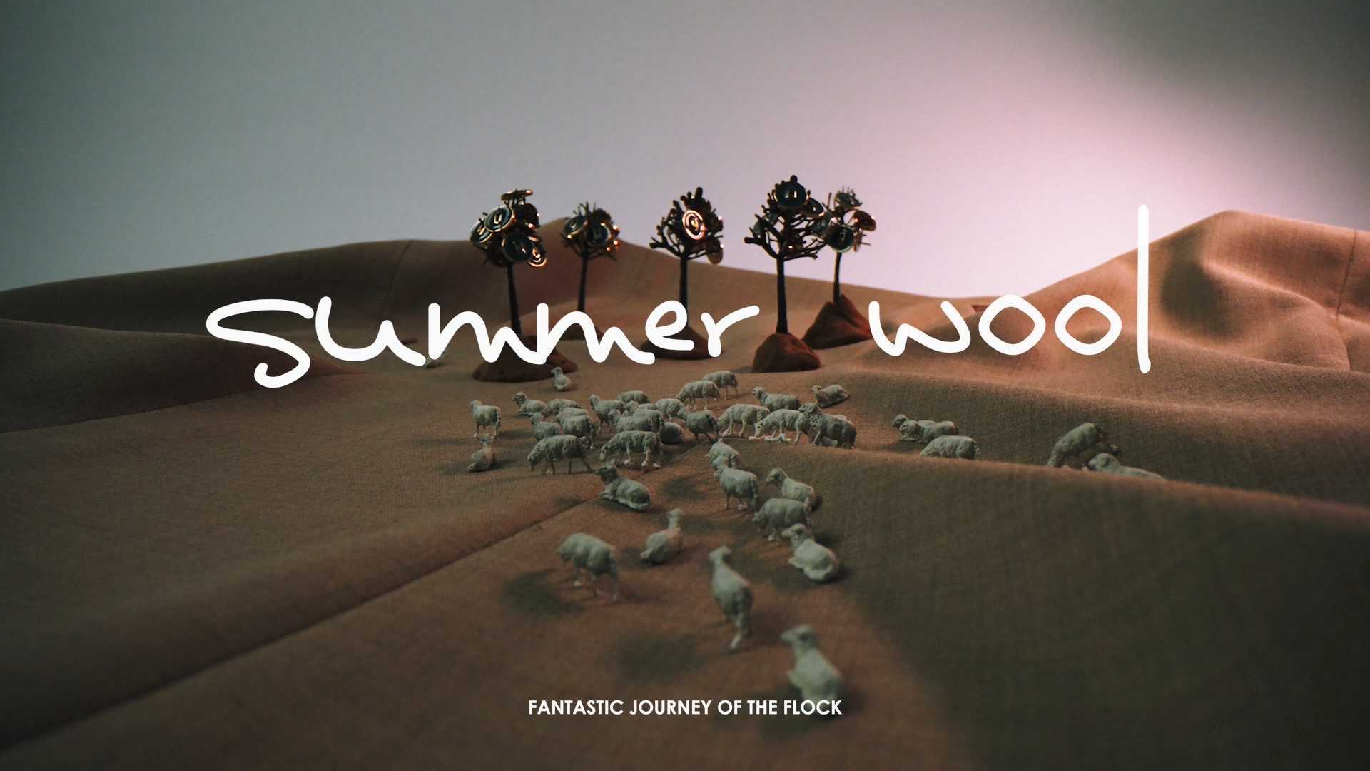 服装定格动画 | summer wool  一群羊的旅行