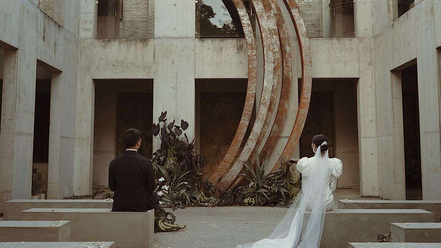 云南保山建筑师的婚礼