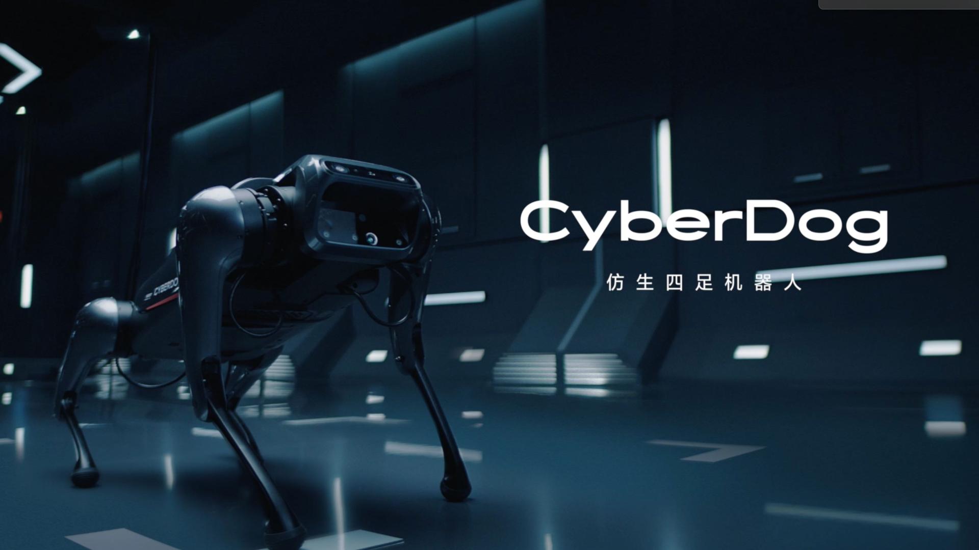 小米首款仿生四足机器人-<CyberDog亮相视频>
