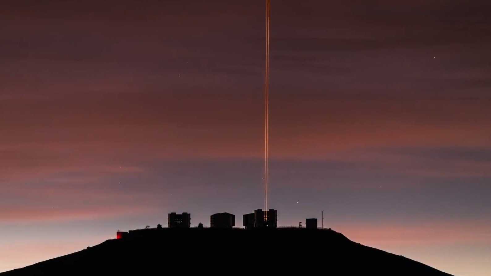 智利天文台星空延时摄影