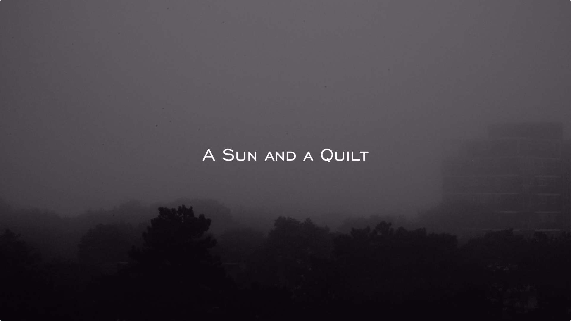 情绪表达创意实验短片《A sun and a quilt》