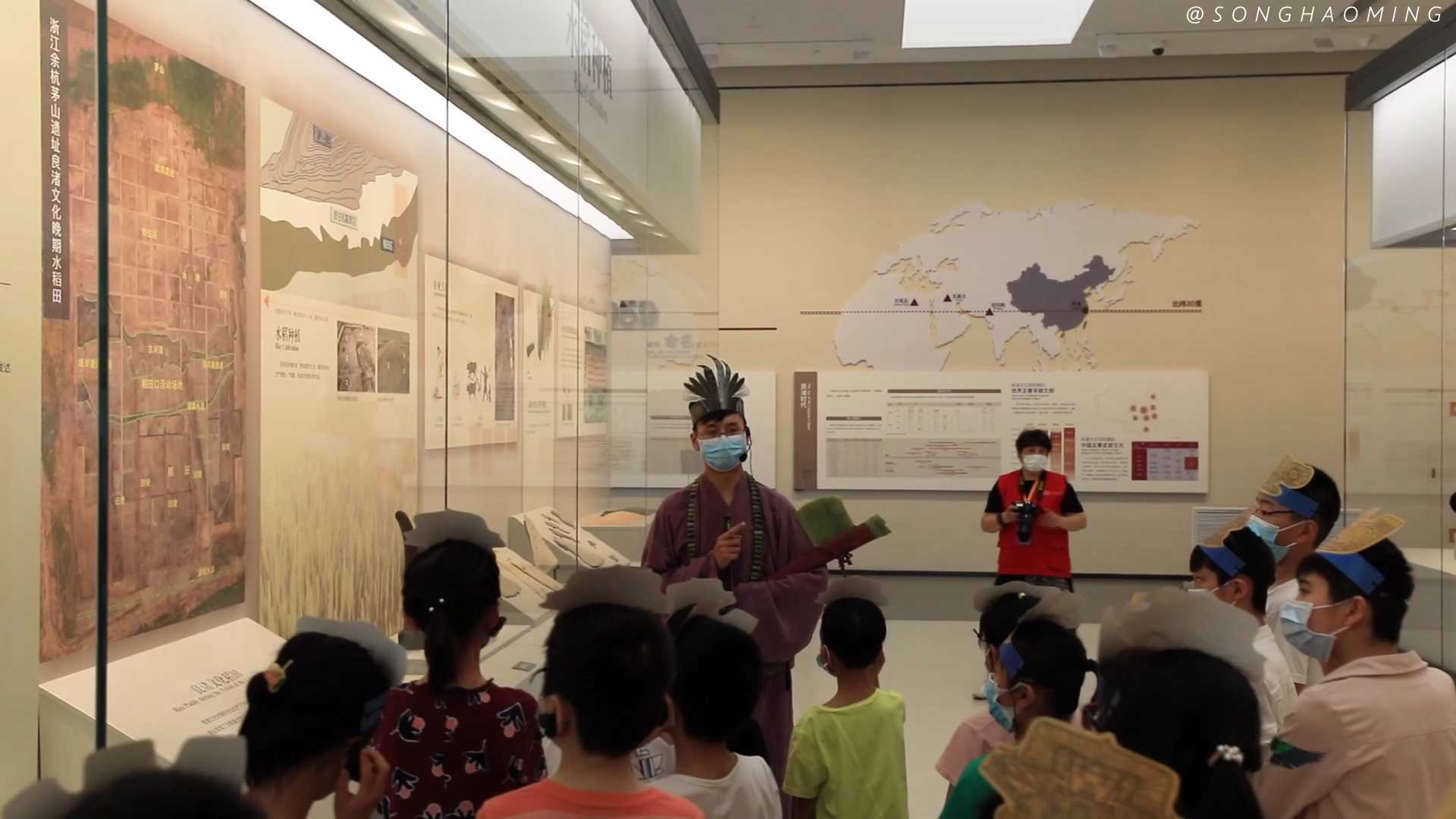 云观博物妙 良渚代代新 一起来了解良渚博物院的讲解员们