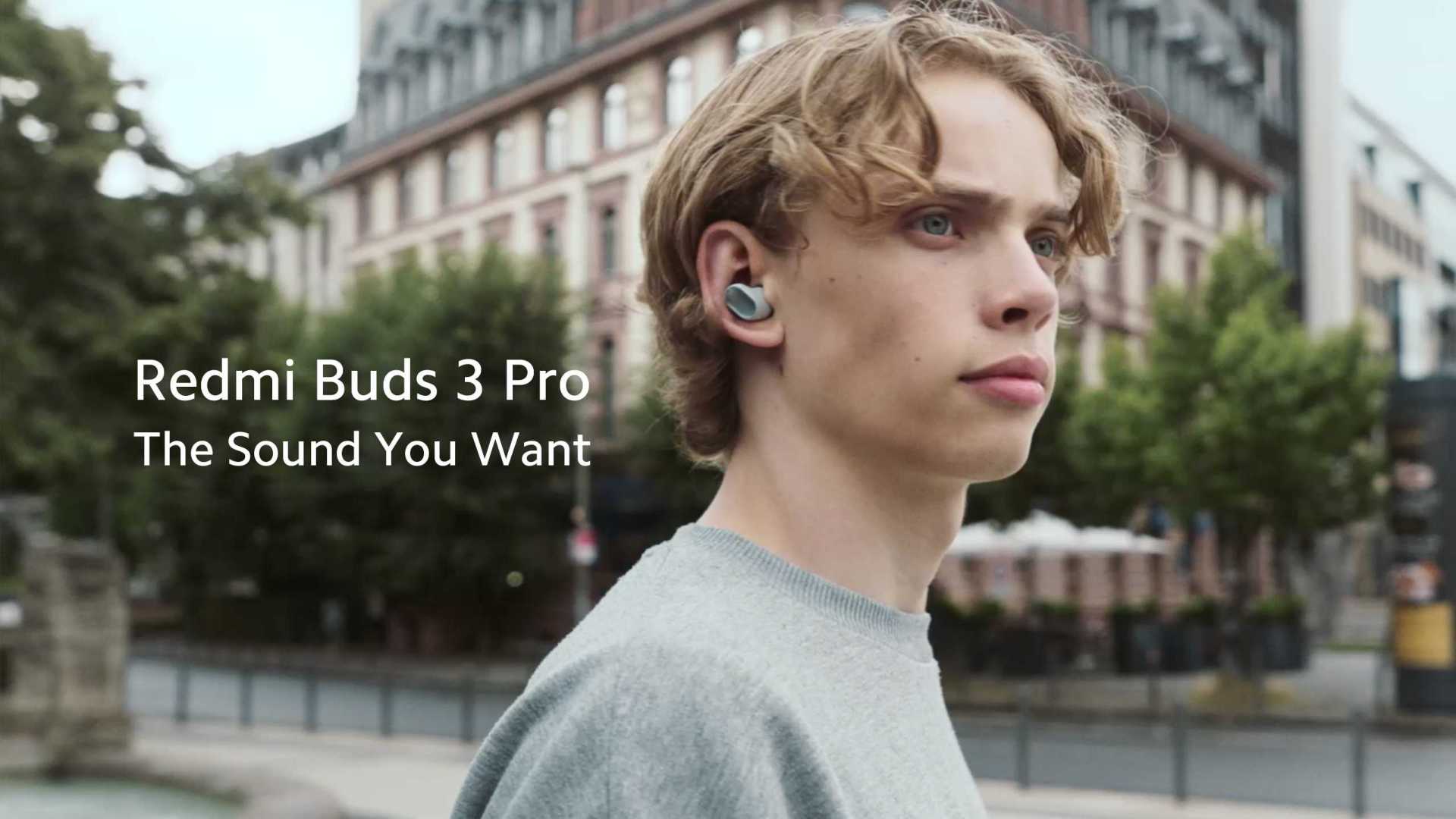 小米耳机Redmi Buds 3 Pro海外版广告