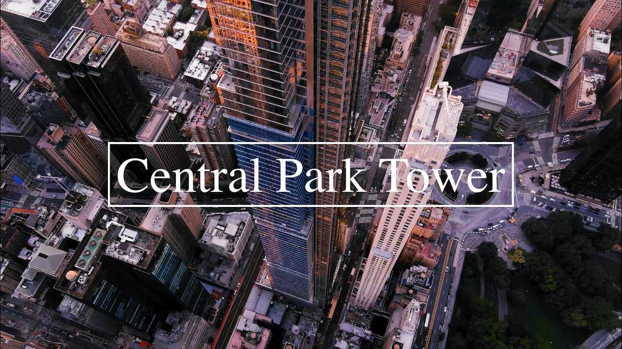 6k质彩航拍美国中央公园塔