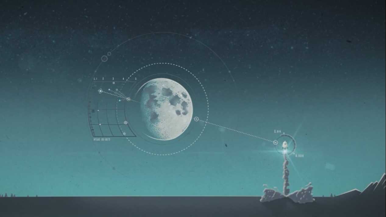 创意动画短片《探月》