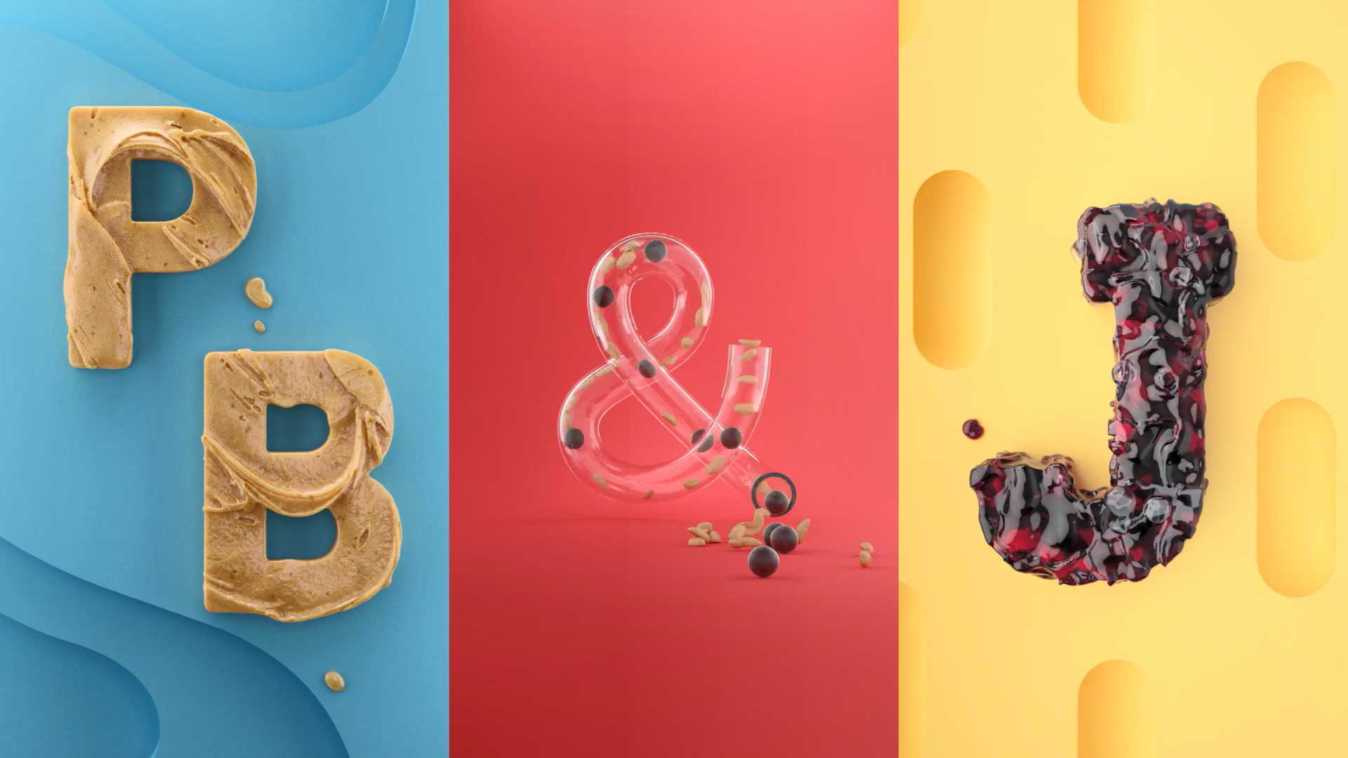 SKIPPY MINIS 食物的CG广告短片