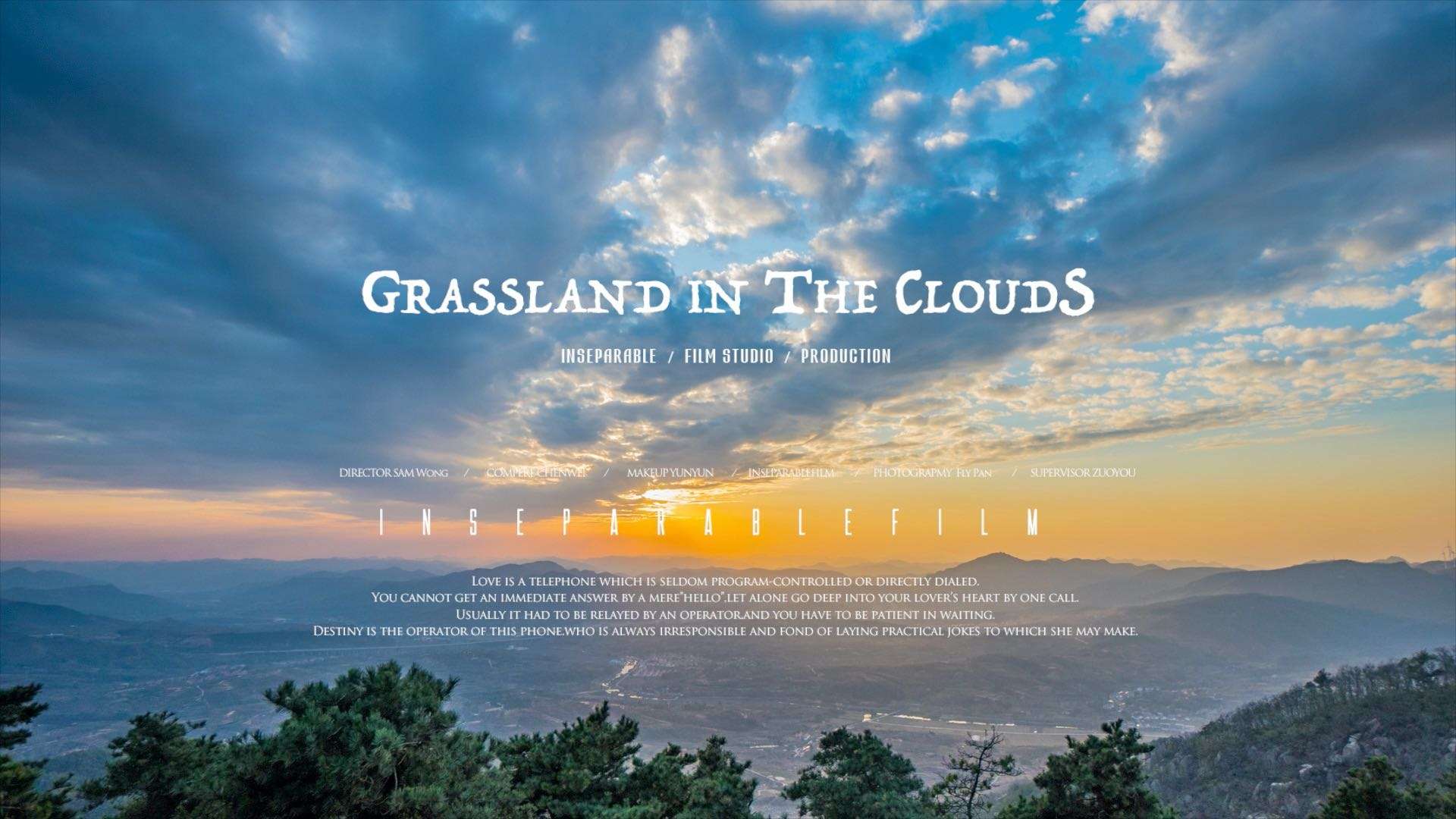 GRASSLAND IN THE CLOUDS | 旅拍微电影