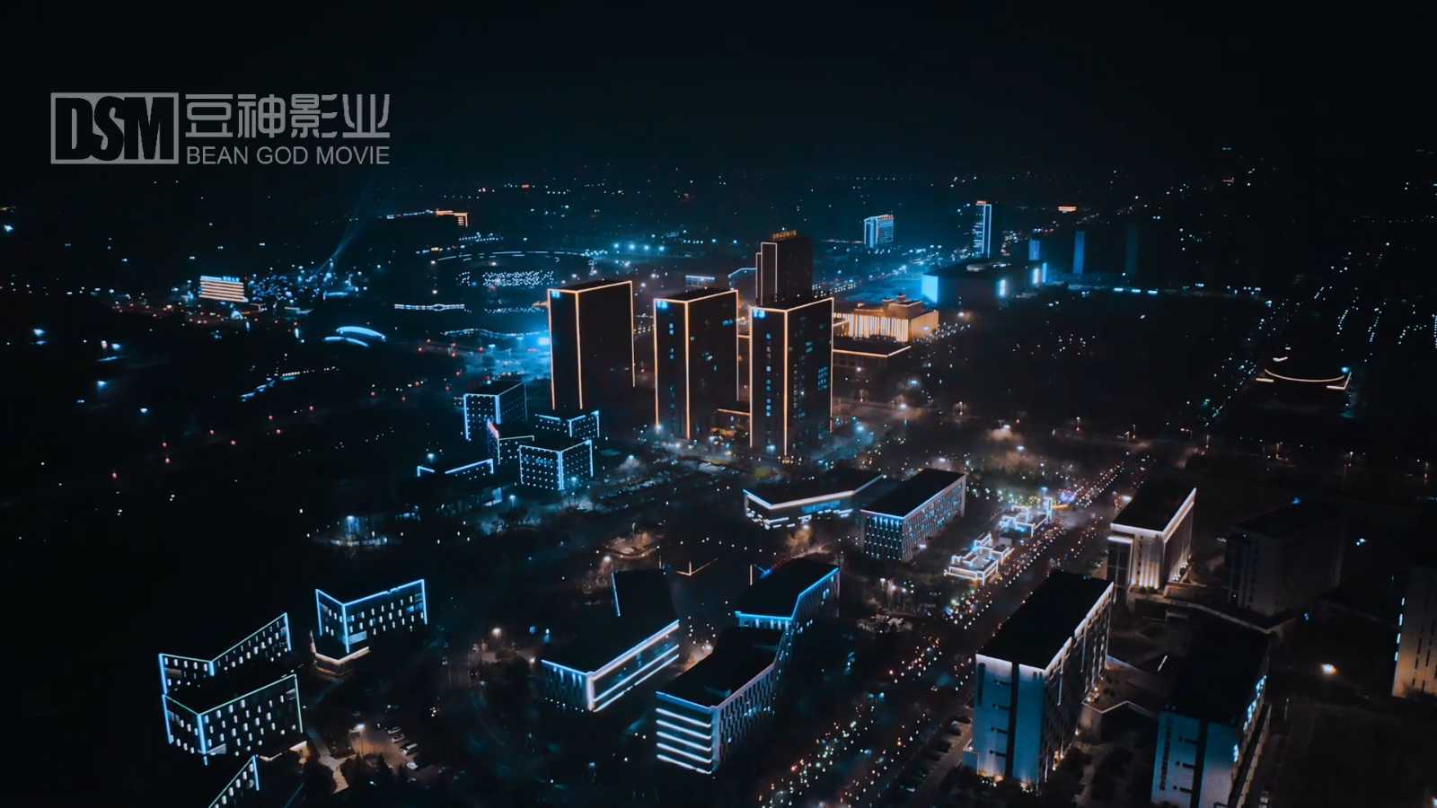 济宁高新区夜景