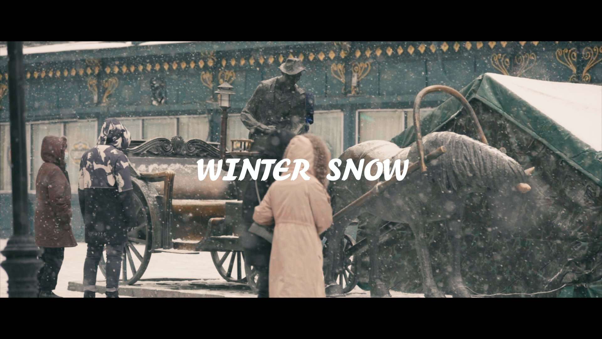 【4K】街拍冬日雪景实录犹如身现莫斯科｜Shots on Lumix S5
