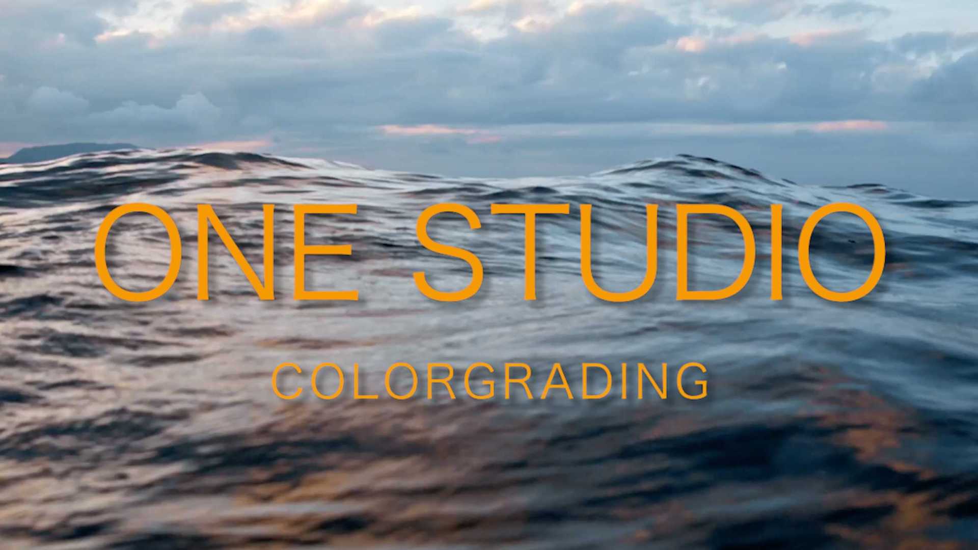 One Studio Color Grading Showreel