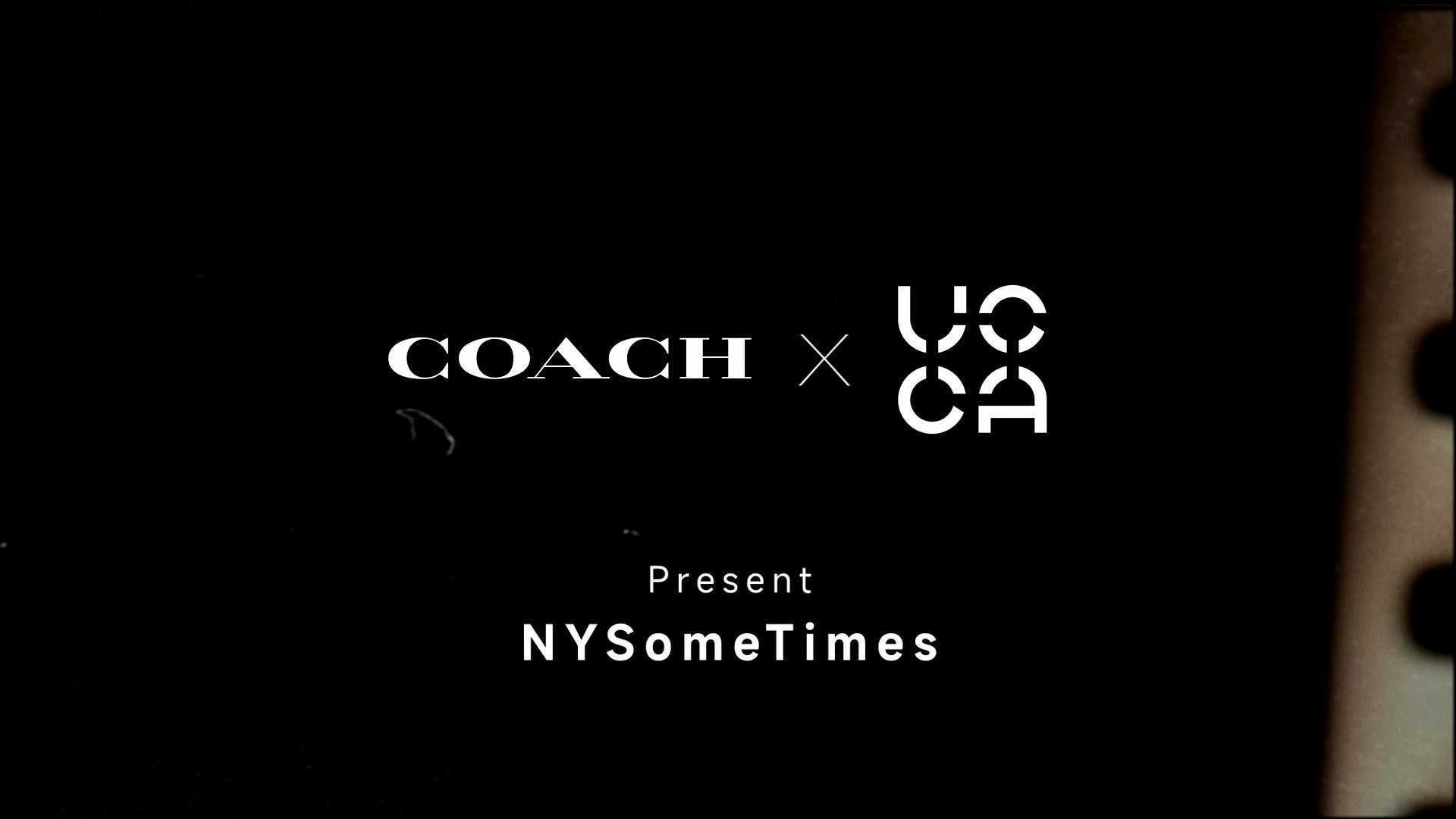 COACH x UCCA Present NYSomeTimes 天幕壁画