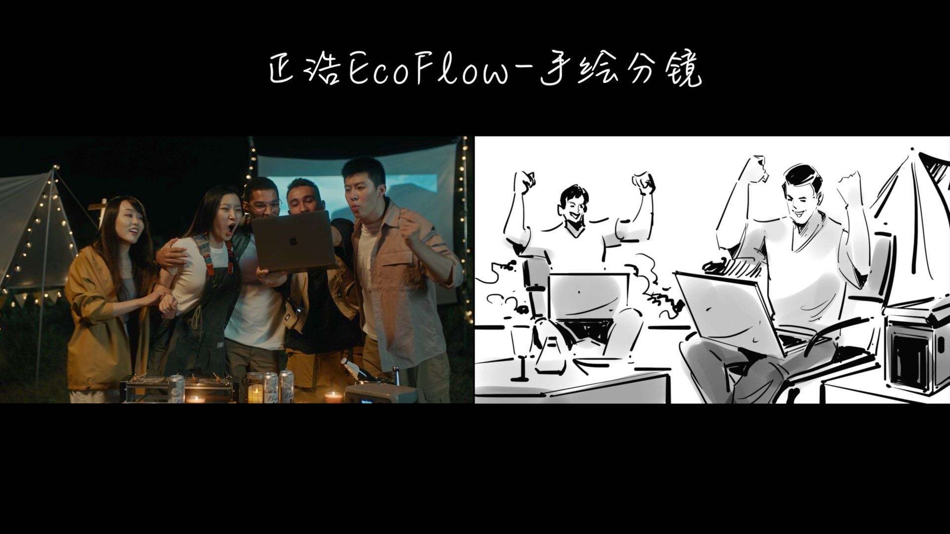 正浩Ecoflow-分镜头脚本绘制