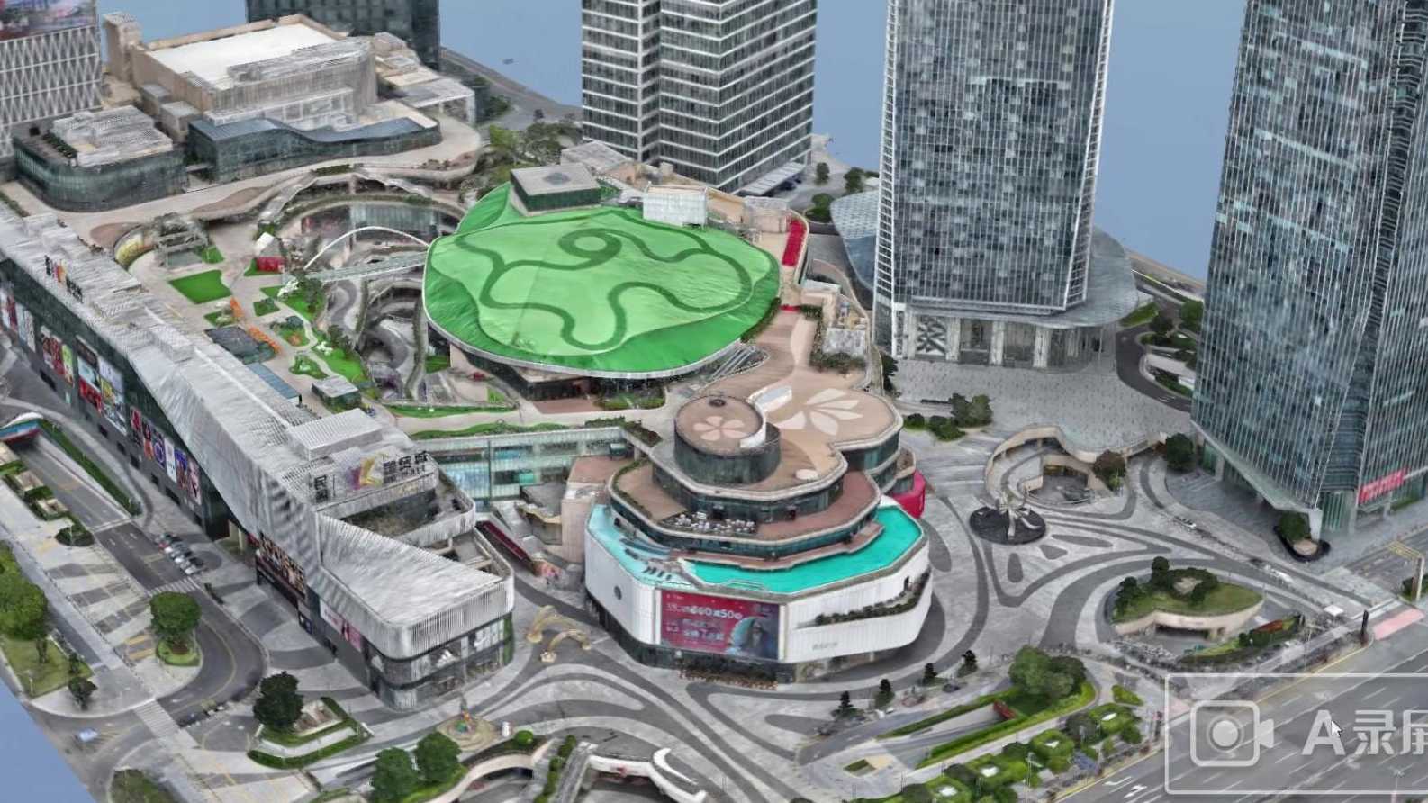 东莞市第一高楼|城市地标|国贸城环球经贸中心商务区全实景三维模型
