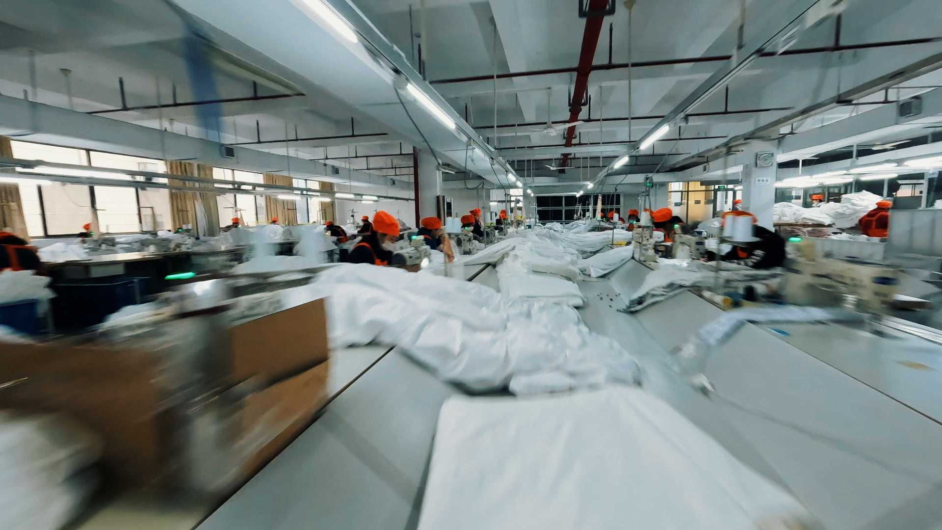 【4K】fpv穿越机工厂拍摄