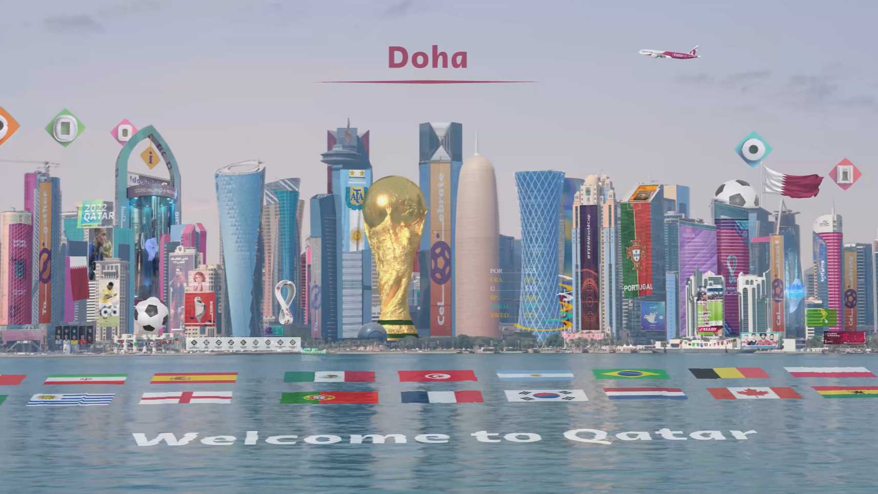 AR卡塔尔 | 下一站！世界杯决赛球场——卢塞尔球场【世界杯】