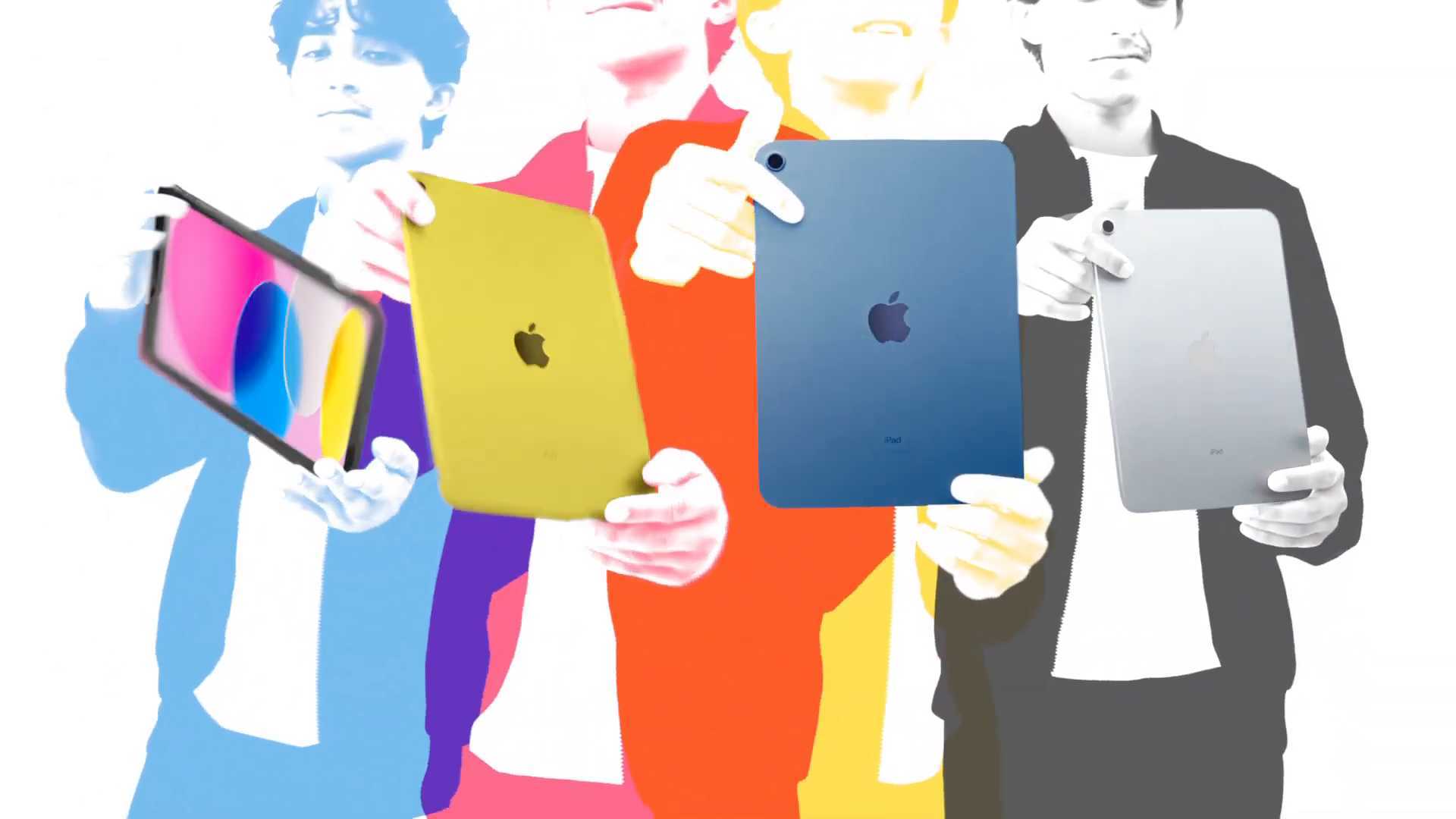 iPad 10创意广告《快乐玩转色彩》