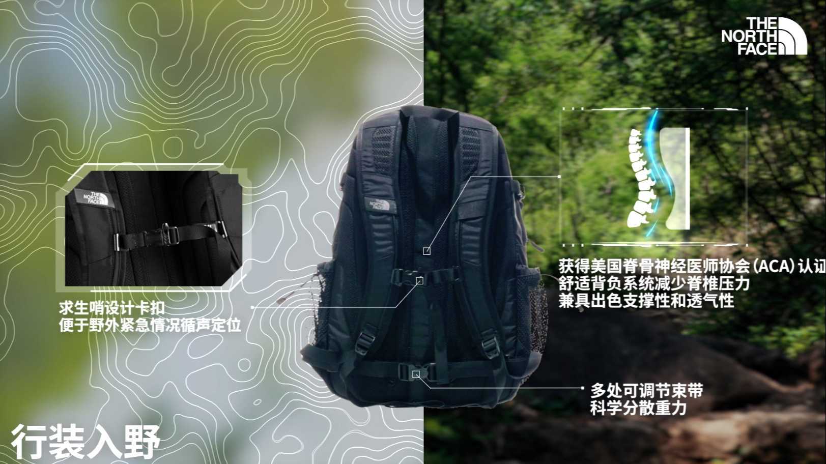 【TNF】 F22 backpack弹窗视频