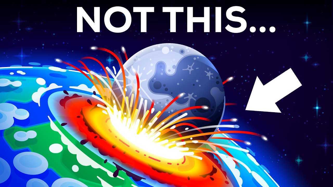 如果月球撞击地球会发生什么？