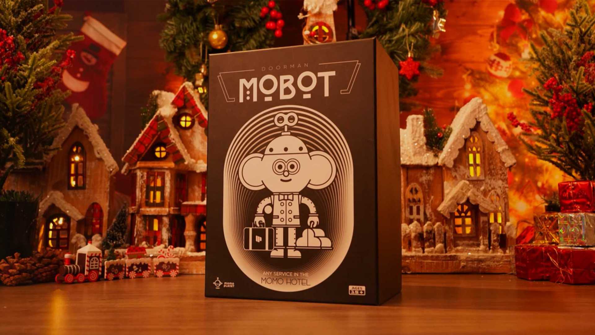 【潮玩定格开箱】MOMO PLANET「Mr.摩伯特」圣诞限定款宣传视频